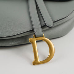 Christian Dior Medium Saddle Grey