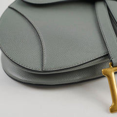 Christian Dior Medium Saddle Grey