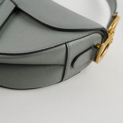 Christian Dior Medium Saddle Grey