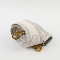 Christian Dior Medium Saddle Grey