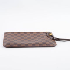 Louis Vuitton Neverfull Pouch Monogram Damier Ebene