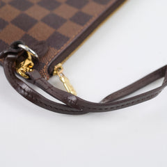 Louis Vuitton Neverfull Pouch Monogram Damier Ebene