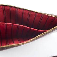 Louis Vuitton Neverfull Pouch Monogram Damier Ebene
