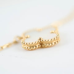 Van Cleef & Arpels Vintage Alhambra Mother of Pearl MOP Necklace