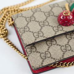 Gucci GG Supreme Mini Bag with Cherries