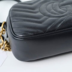 Gucci Marmont Small Camera Bag Black