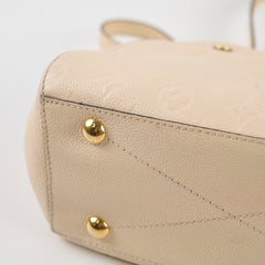 Louis Vuitton Montaigne BB Monogram Empreinte Leather Creme