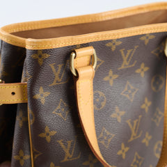 Louis Vuitton Batignolles PM Tote Monogram Brown