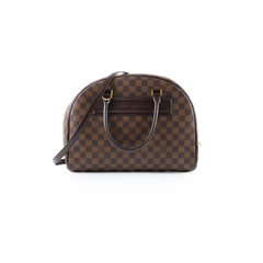 Louis Vuitton Nolita Damier Ebene Canvas Brown Shoulder
