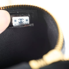 Chanel Top Handle Vanity Bag Black Caviar GHW