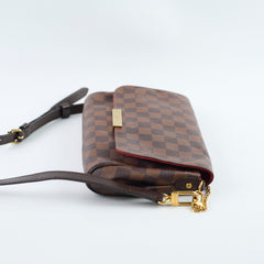 Louis Vuitton Favourite MM Damier Ebene Coated Canvas Brown