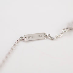 Van Cleef & Arpels Vintage Alhambra White Gold Guilloche