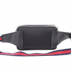 Gucci Monogram Side Waist Bag Black