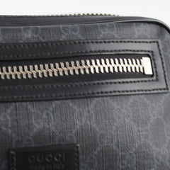 Gucci Monogram Side Waist Bag Black