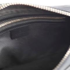 Gucci Monogram Side Waist Bag Black