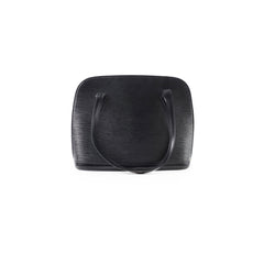Louis Vuitton Lussac Shoulder Epi Leather Black