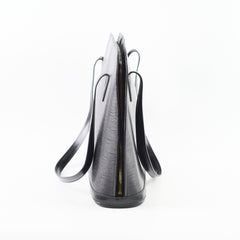 Louis Vuitton Lussac Shoulder Epi Leather Black