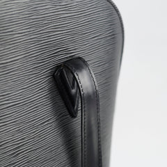 Louis Vuitton Lussac Shoulder Epi Leather Black