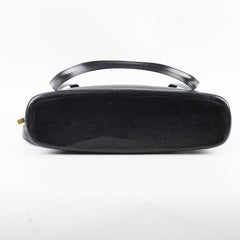 Louis Vuitton Lussac Shoulder Epi Leather Black