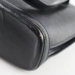 Louis Vuitton Lussac Shoulder Epi Leather Black