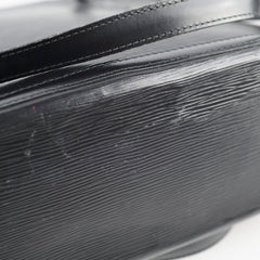 Louis Vuitton Lussac Shoulder Epi Leather Black