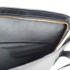 Louis Vuitton Lussac Shoulder Epi Leather Black
