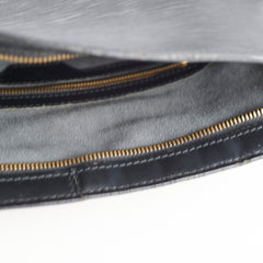 Louis Vuitton Lussac Shoulder Epi Leather Black