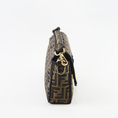 Fendi Medium Baguette Zucca Brown