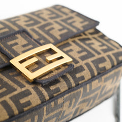 Fendi Medium Baguette Zucca Brown