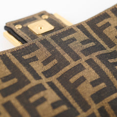 Fendi Medium Baguette Zucca Brown