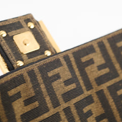 Fendi Medium Baguette Zucca Brown