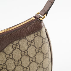 Gucci Ophidia Small Shoulder GG Supreme Canvas Beige
