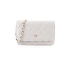 Chanel Classic Wallet On Chain Caviar Grey
