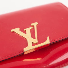 Louis Vuitton Louise Clutch Red Patent Leather