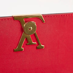 Louis Vuitton Louise Clutch Red Patent Leather