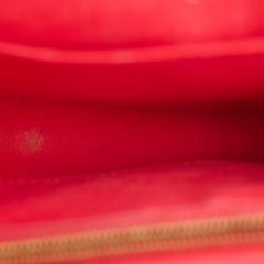 Louis Vuitton Louise Clutch Red Patent Leather