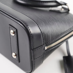 Louis Vuitton Alma BB Epi Leather Black