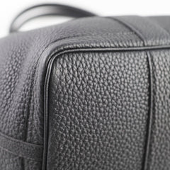 Hermes Garden Party 36 Black W Stamp