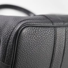 Hermes Garden Party 36 Black W Stamp