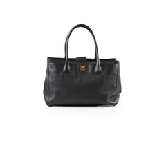 Chanel Executive Cerf Tote Black
