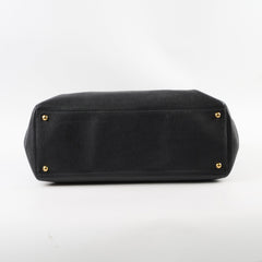 Chanel Executive Cerf Tote Black