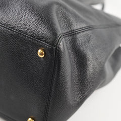 Chanel Executive Cerf Tote Black