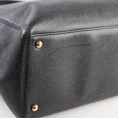 Chanel Executive Cerf Tote Black