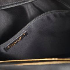 Chanel Executive Cerf Tote Black