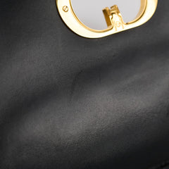 Christian Dior Small Caro Cannage Bag Black