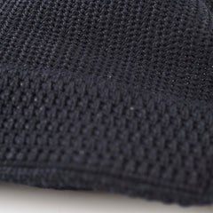 Celine Hand-Crocheted Black Cotton Shoulder Bag