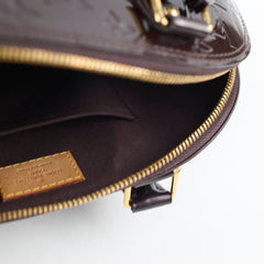 Louis Vuitton Alma BB Patent Burgundy