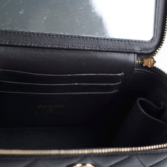 Chanel Vanity Top Handle Grey - Microchipped