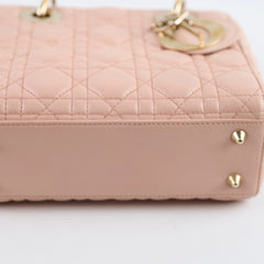 Christian Dior ABC Lady Dior Small Light Pink