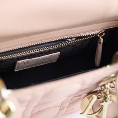 Christian Dior ABC Lady Dior Small Light Pink